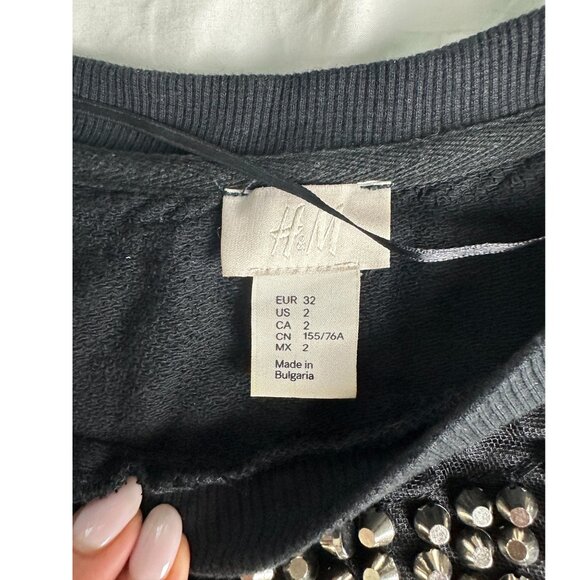 H&M Studded Sweatshirt - Picture 7 of 7
